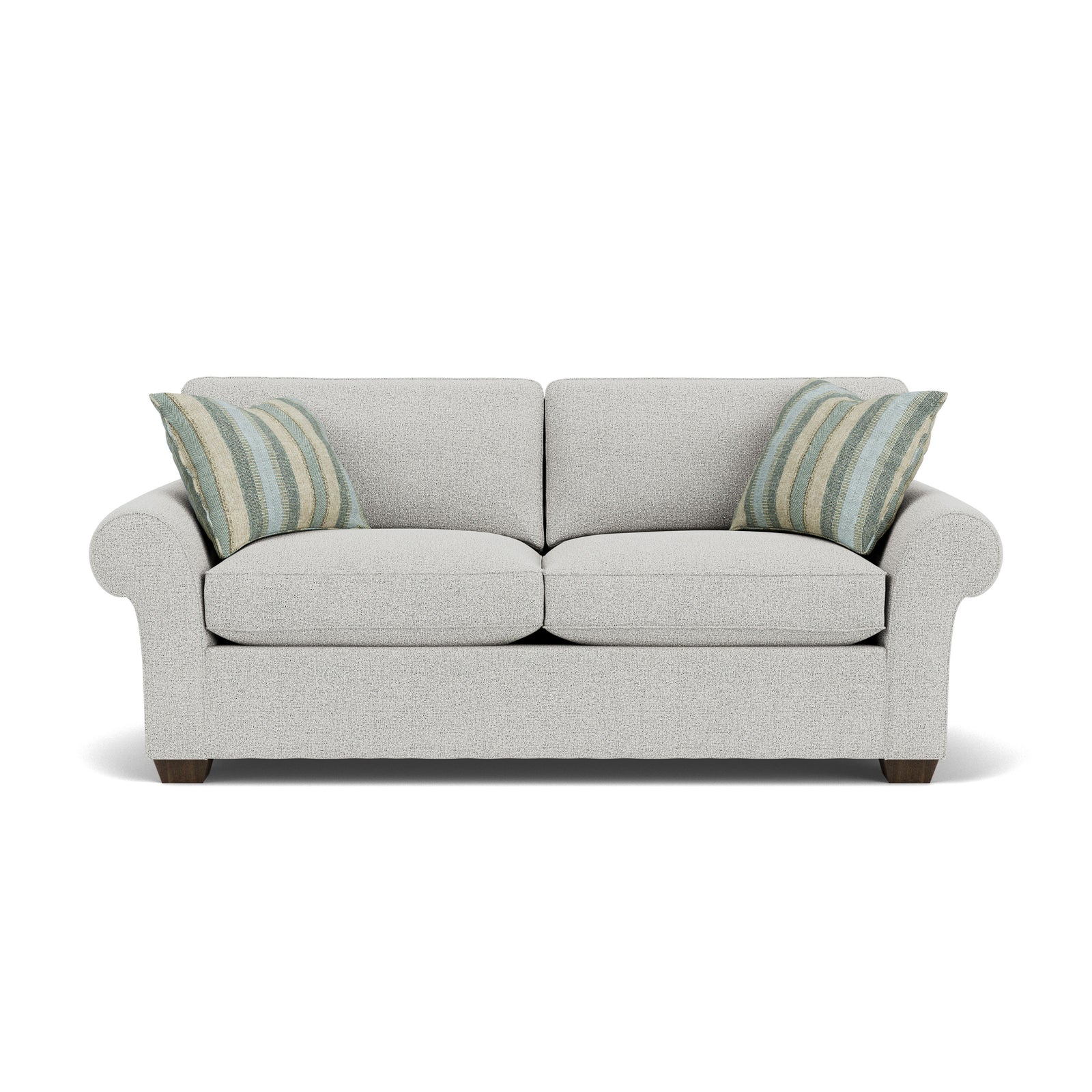 Flexsteel 7305-30 Vail  TwoCushion Sofa  White
