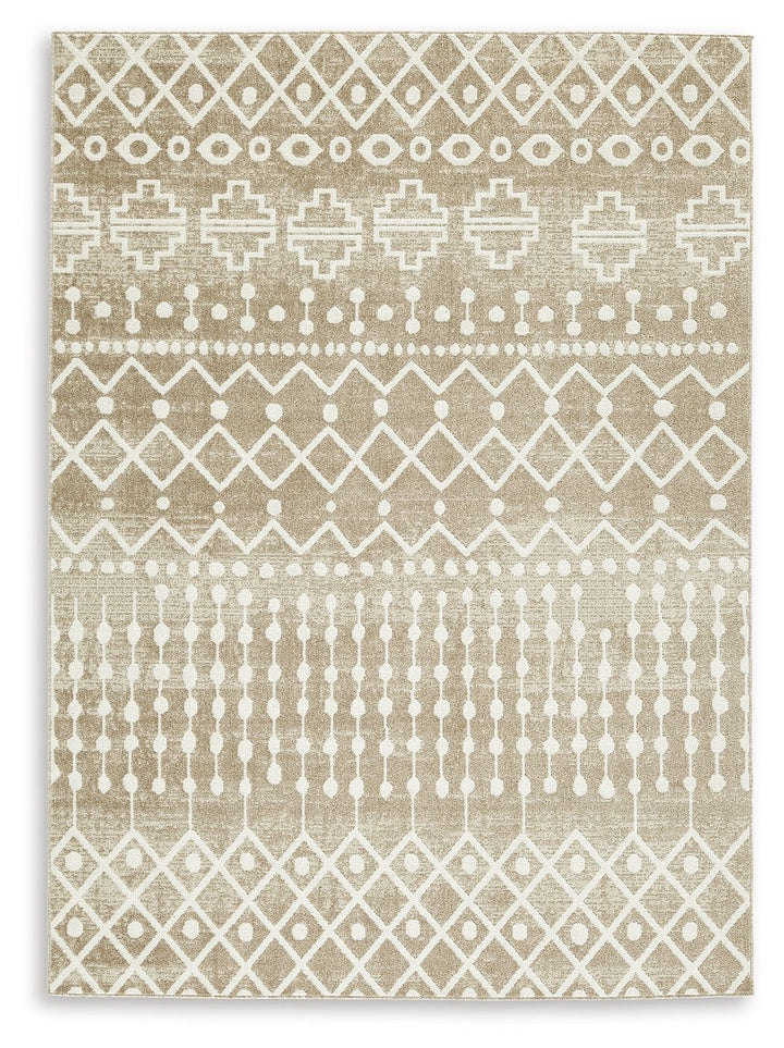 Bunchly 411" x 72" Washable Rug