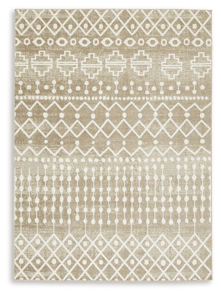 Bunchly 411" x 72" Washable Rug