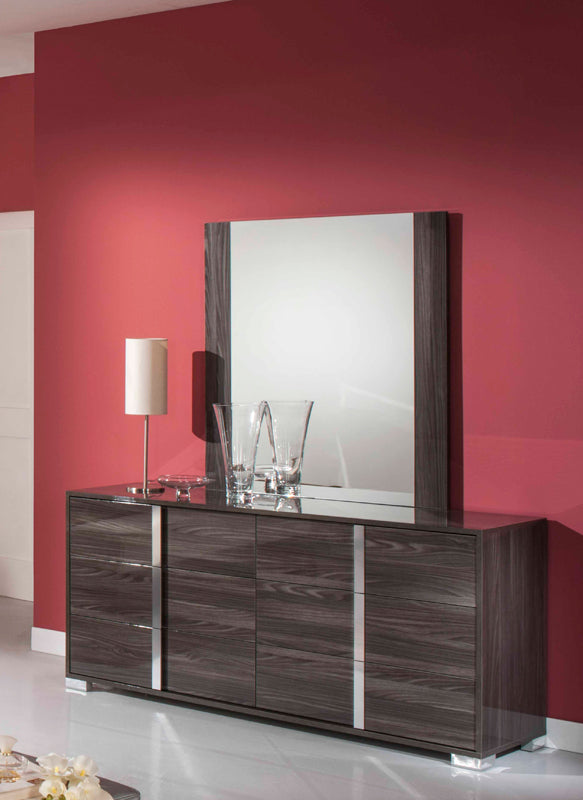 San Marino Modern Grey Mirror