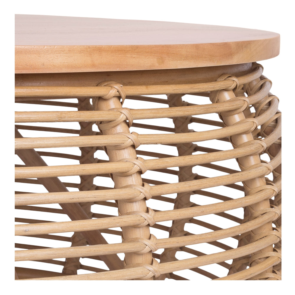 Iris Rattan Coffee Table - Honey - view 5