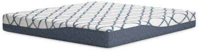 10 Inch Chime Elite 2.0 King Mattress - White Memory Foam Mattress modern furniture Contempo Furniture