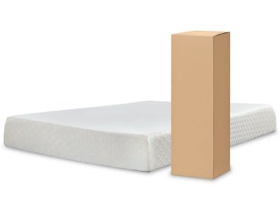 10 Inch Chime Memory Foam California King Mattress in a Box - White Memory Foam Mattress modern furniture Contempo Furniture