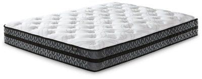 10 Inch Pocketed Hybrid Queen Mattress - White Hybrid Mattress modern furniture Contempo Furniture