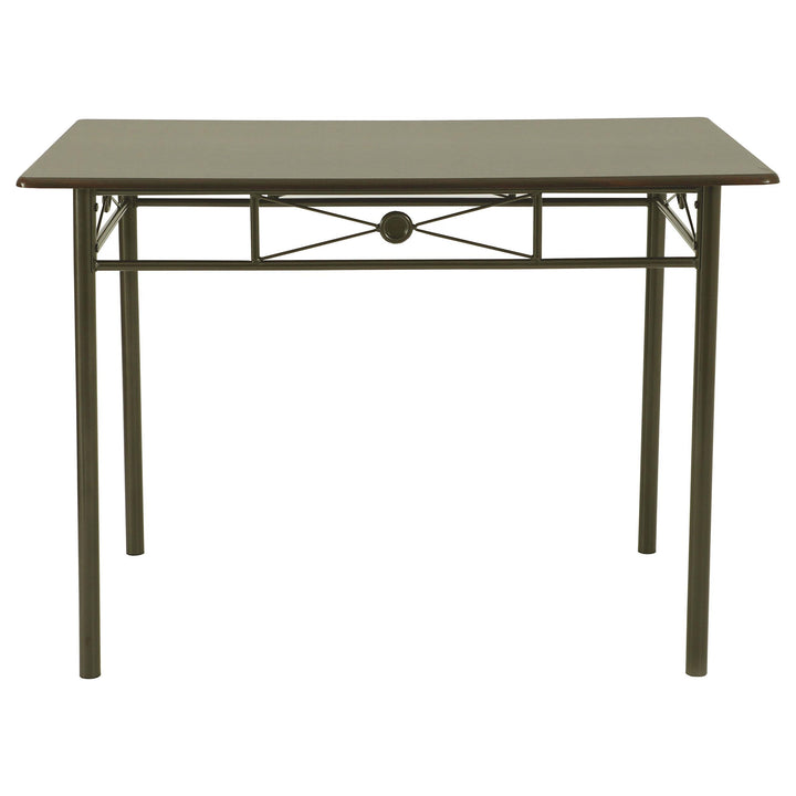 coaster-furniture-100033-anna-5-piece-rectangular-dining-table-set-dark-bronze