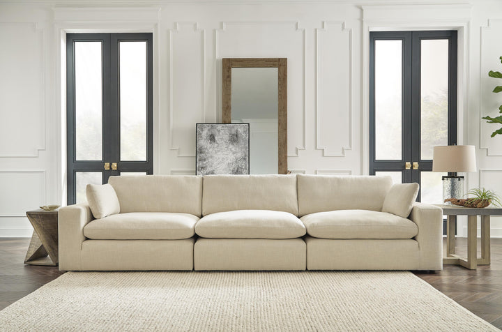 Elyza 3-Piece Sectional Sofa - Linen (2)