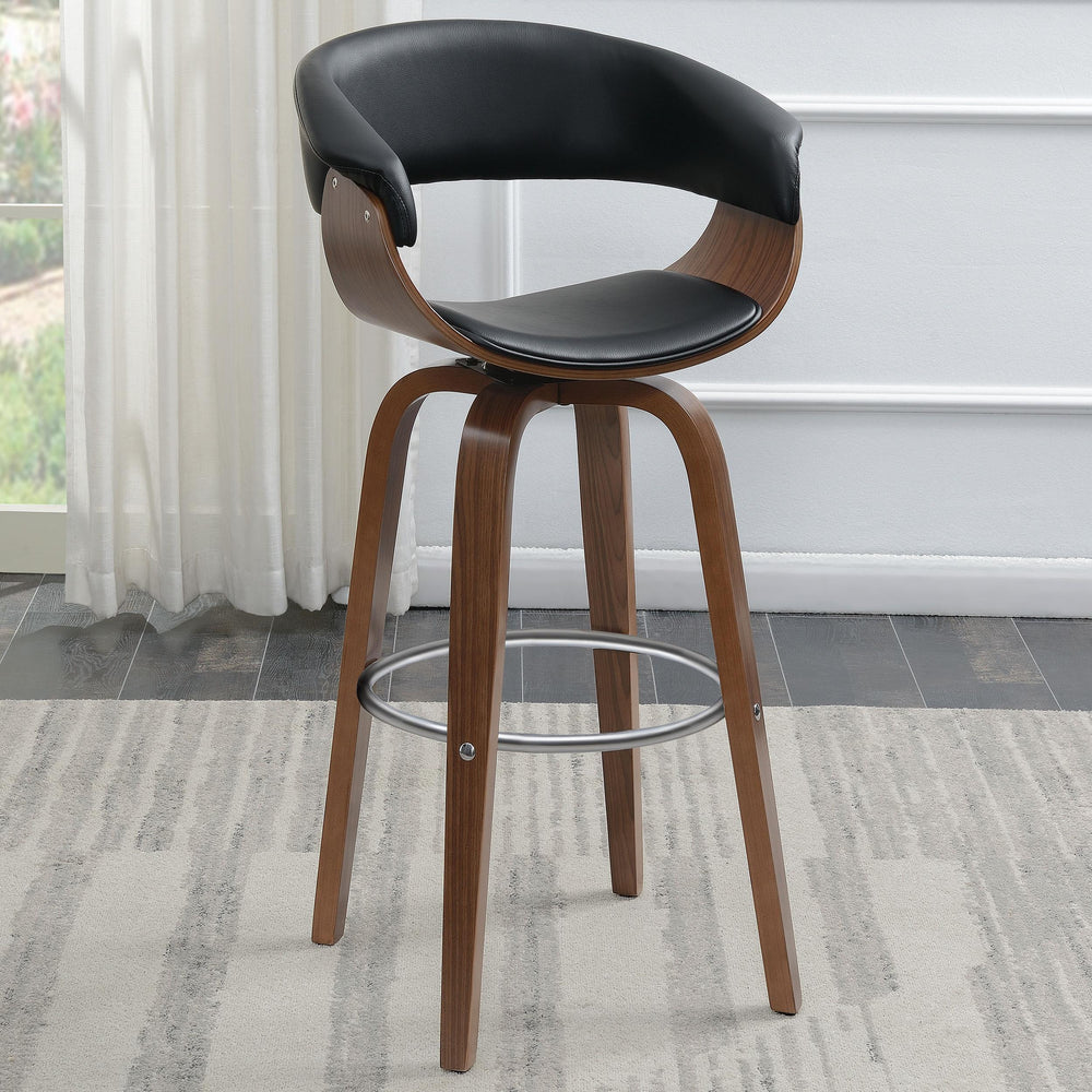 coaster-furniture-100205-zion-upholstered-swivel-bar-stool-walnut-and-black