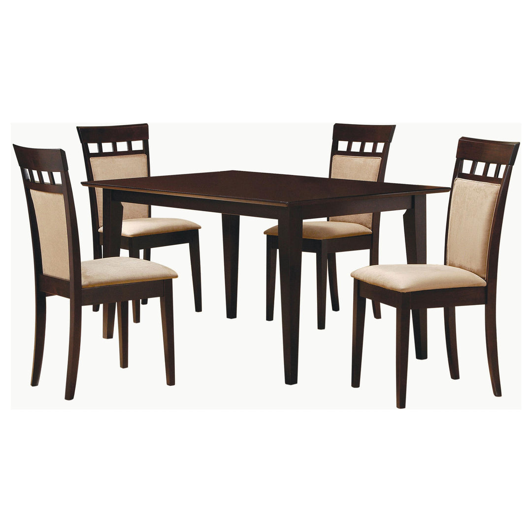 coaster-furniture-100771-s5a-gabriel-5-piece-rectangular-59-inch-dining-set-cappuccino