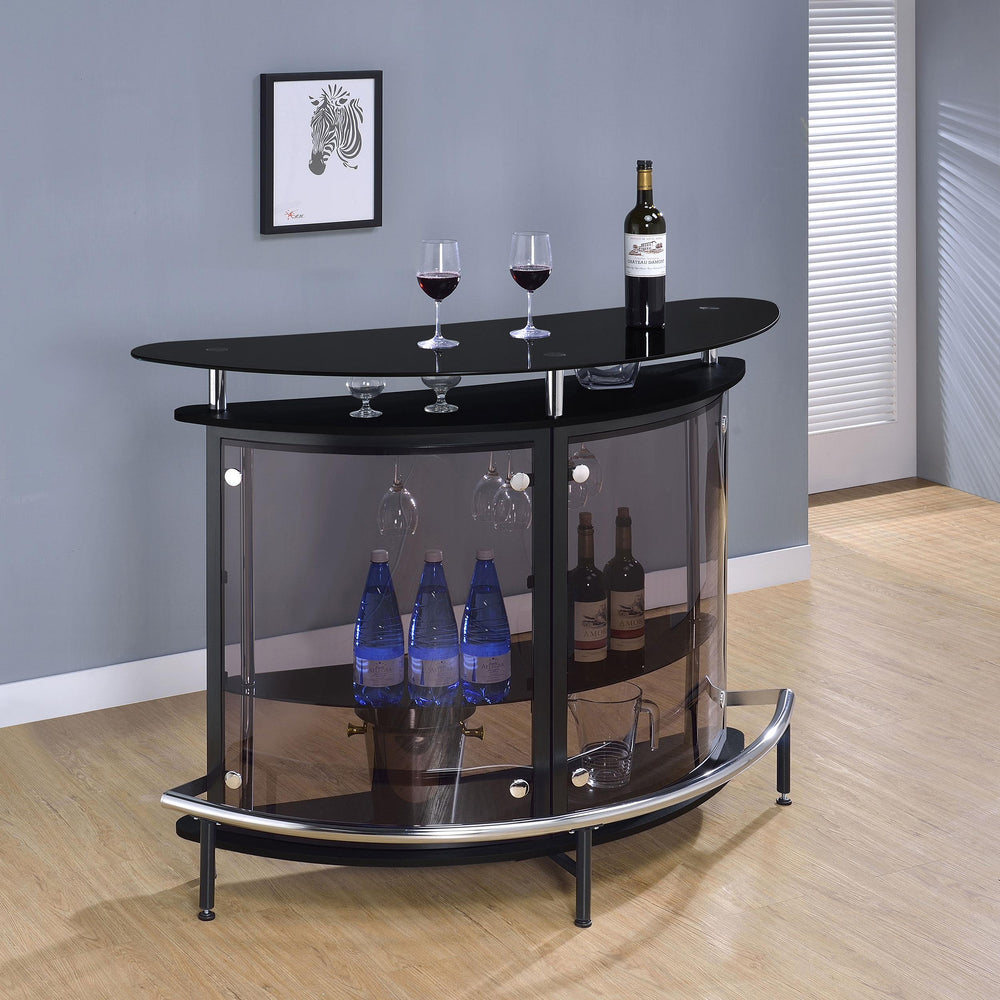 coaster-furniture-101065-amarillo-freestanding-glass-top-home-bar-wine-cabinet-black