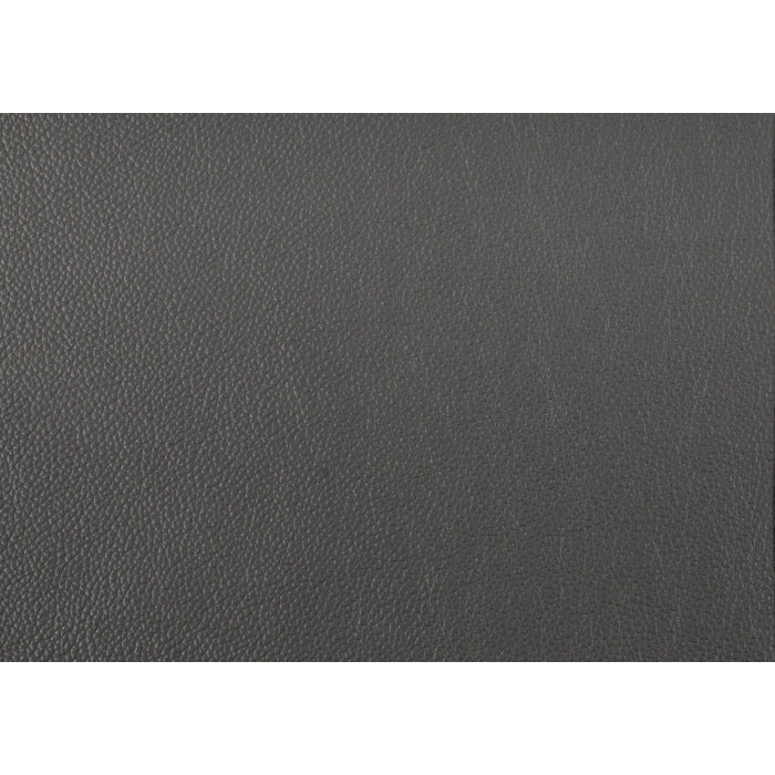 Houghton Leather Accent Chair in Dark Gray