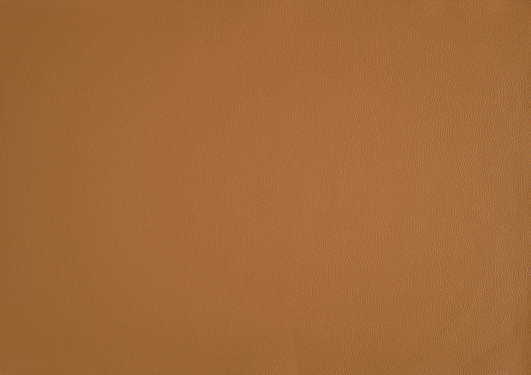 Houghton Leather Accent Chair in Orange