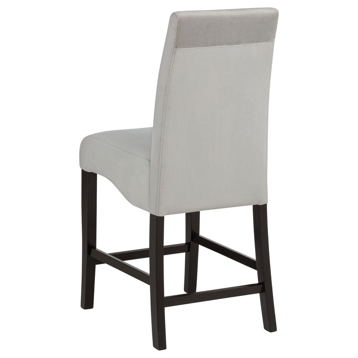 Stanton - 7 Piece Square Counter Height Dining Table Set - Gray