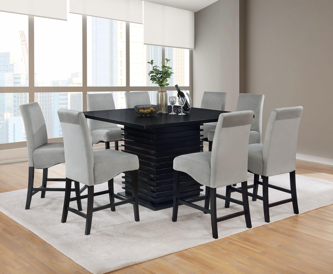 coaster-furniture-102068-s9-stanton-9-piece-square-counter-height-dining-table-set-grey