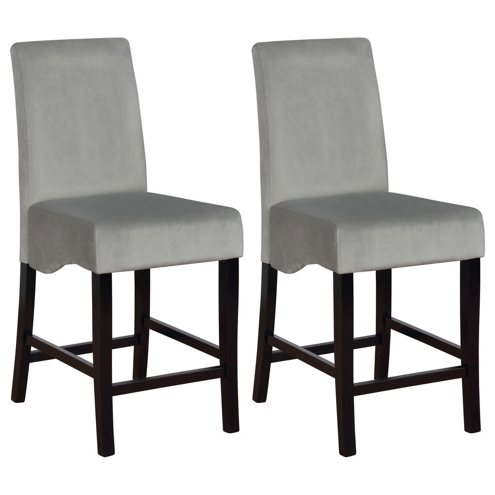 coaster-furniture-102069gry-stanton-velvet-upholstered-counter-chair-grey