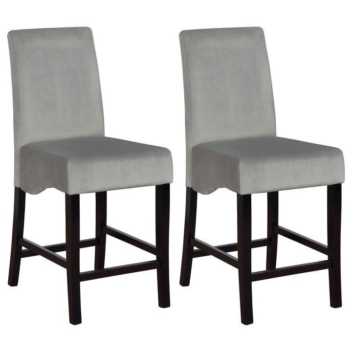 coaster-furniture-102069gry-stanton-velvet-upholstered-counter-chair-grey