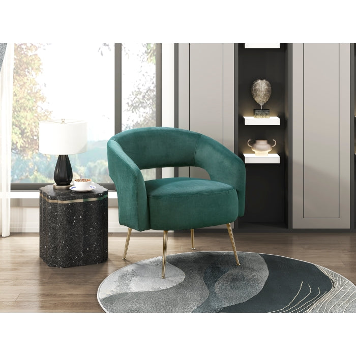 Roslyn Velvet Accent Chair