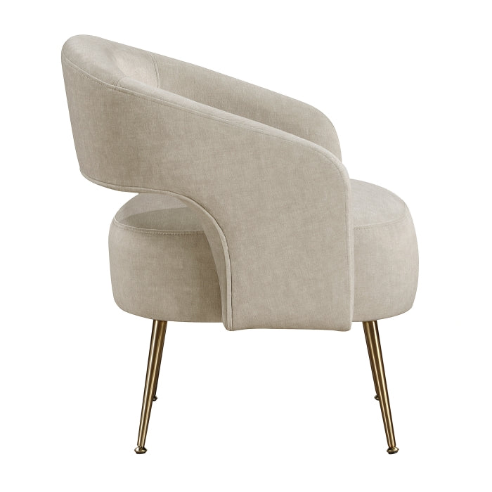 Roslyn Velvet Accent Chair