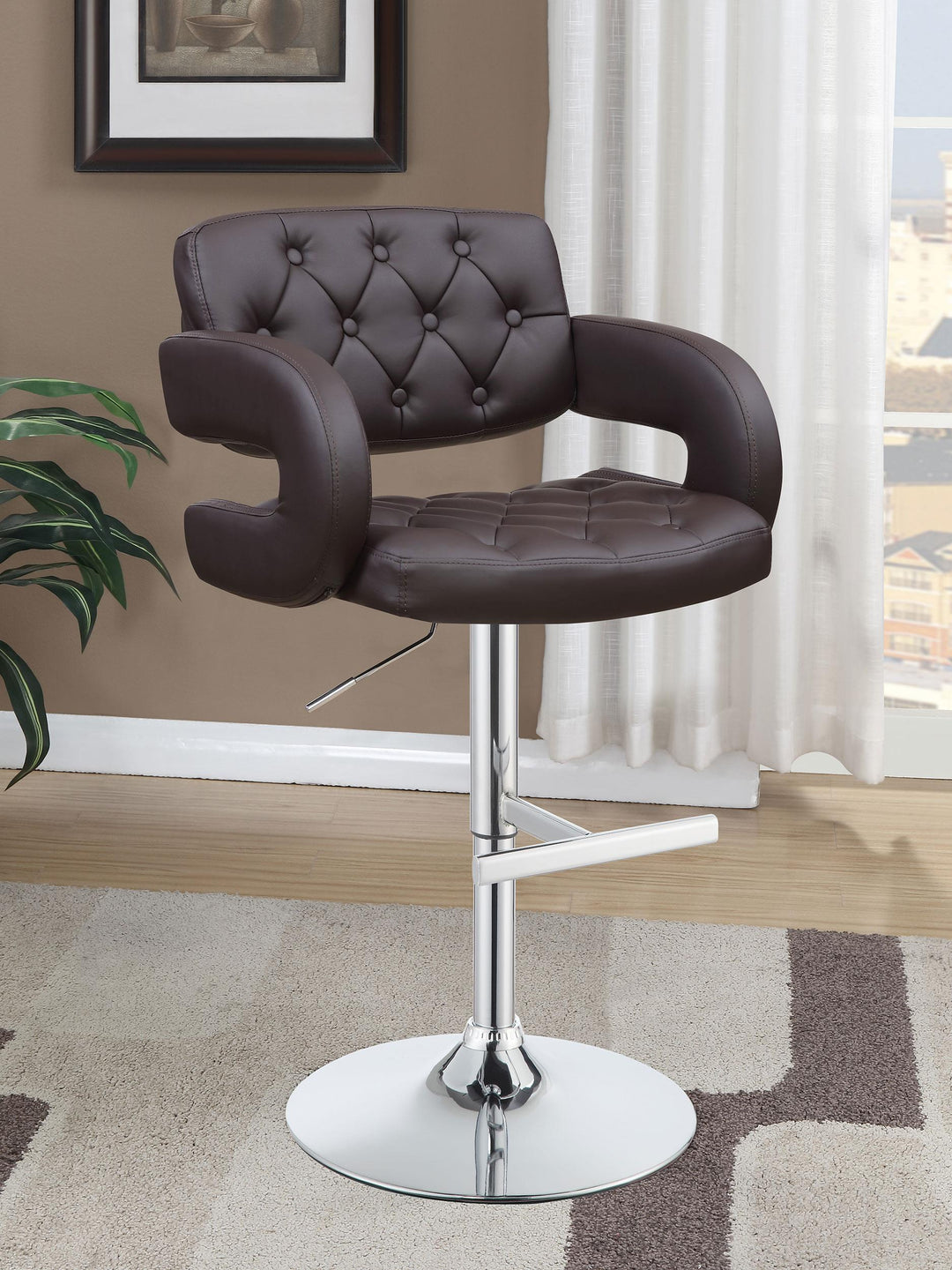 coaster-furniture-102556-brandi-adjustable-bar-stool-chrome-and-brown