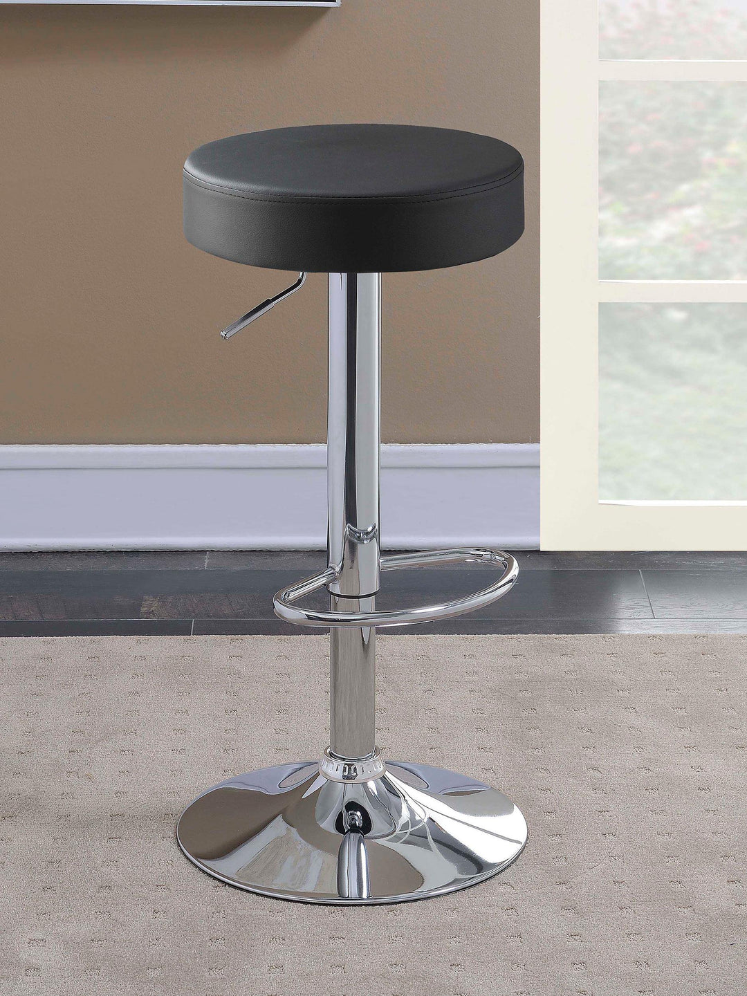 coaster-furniture-102558-ramses-29-adjustable-bar-stool-chrome-and-black