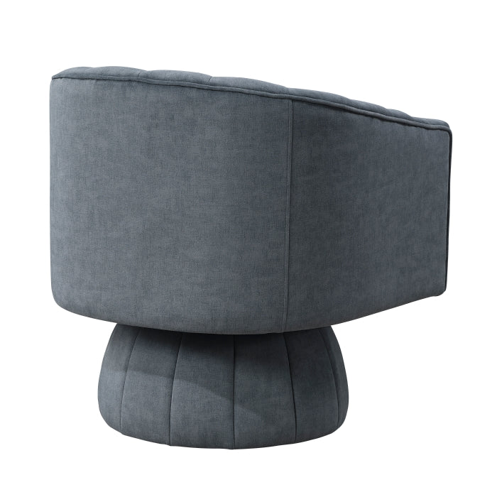 Britol Velvet Swivel Chair