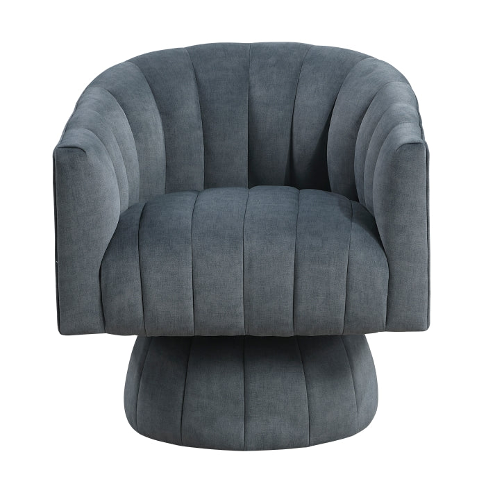 Britol Velvet Swivel Chair