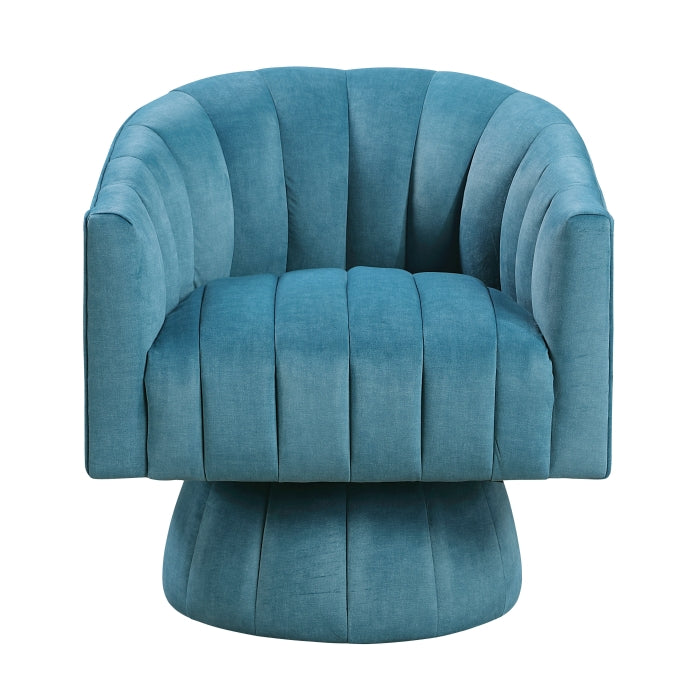 Britol Velvet Swivel Chair