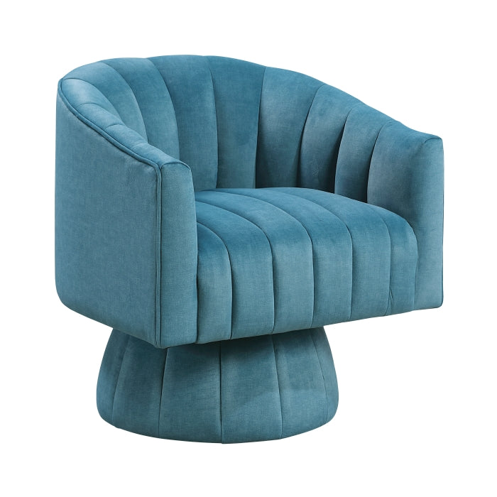 Britol Velvet Swivel Chair