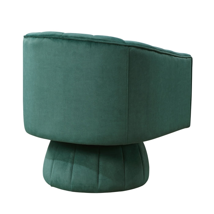 Britol Velvet Swivel Chair