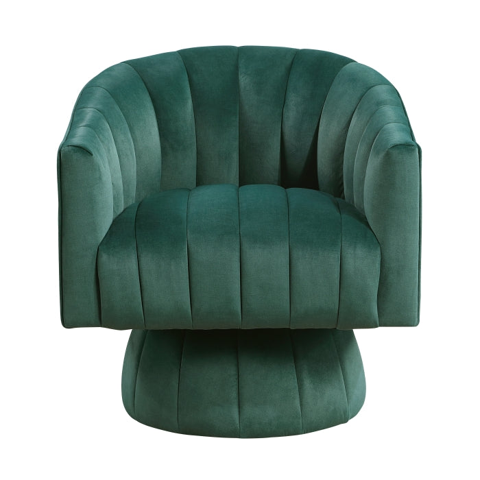 Britol Velvet Swivel Chair