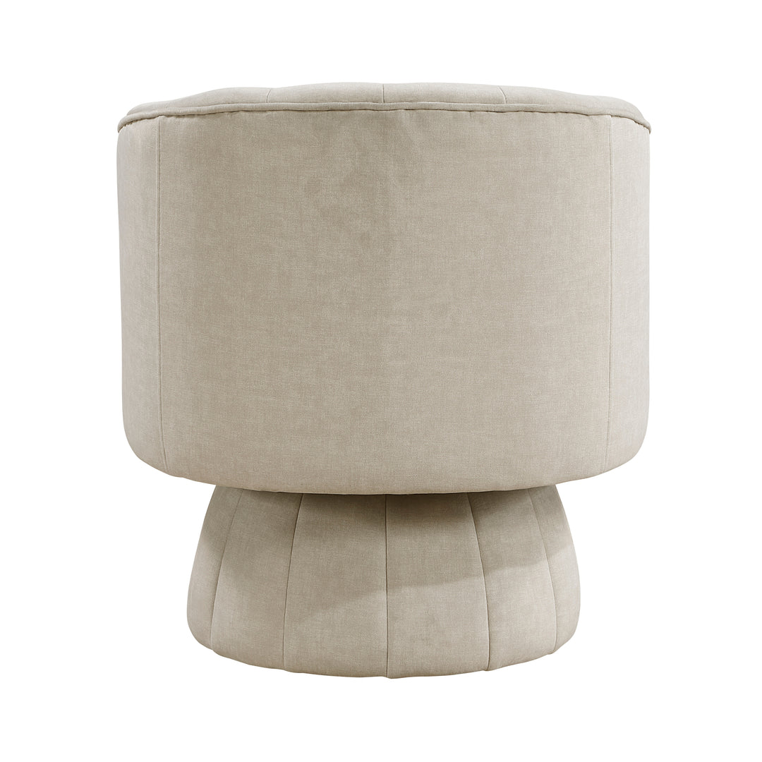 Britol Velvet Swivel Chair