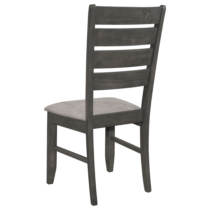 Dalila - Wood Dining Side Chair (Set of 2) - Dark Gray