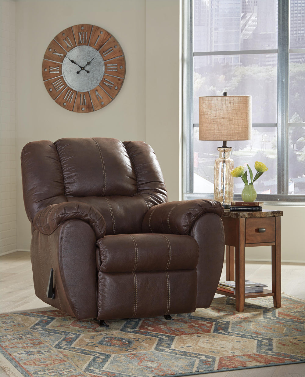 McGann Recliner - Dark Brown (6)