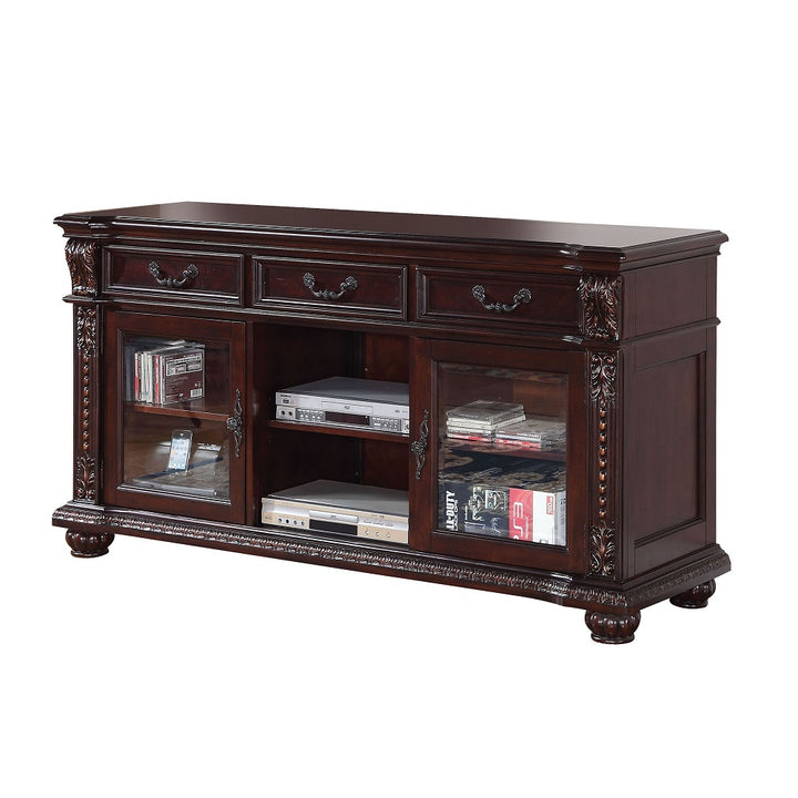 Anondale Tv Stand in Cherry