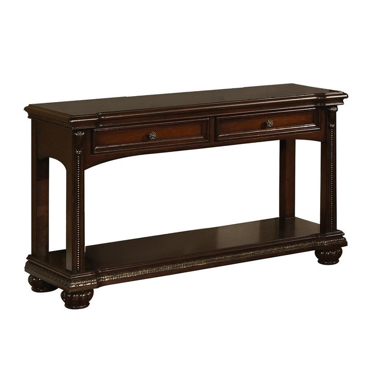 Anondale Sofa Table in Cherry Finish