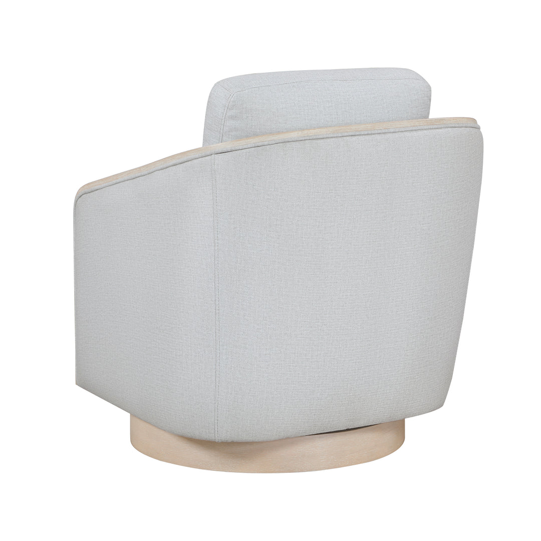 Hugo Gray Swivel Chair