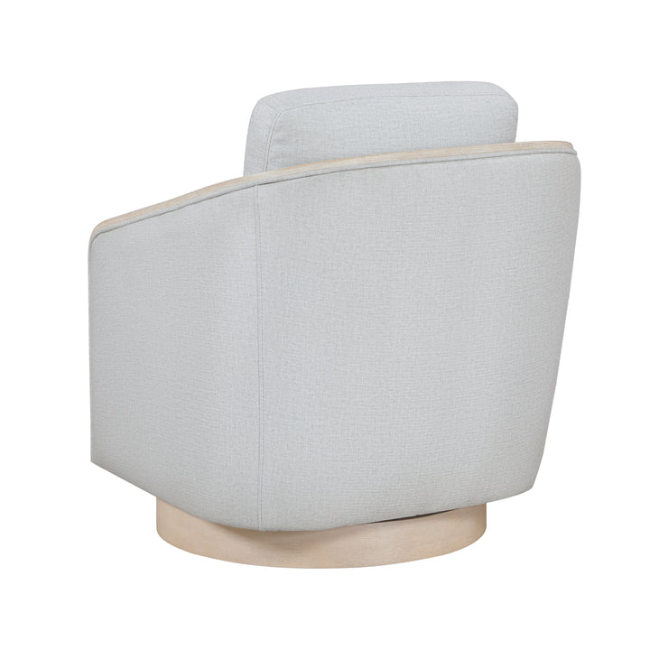 Hugo Gray Swivel Chair