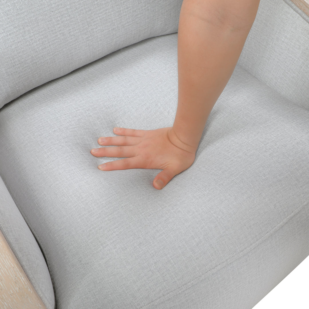 Hugo Gray Swivel Chair