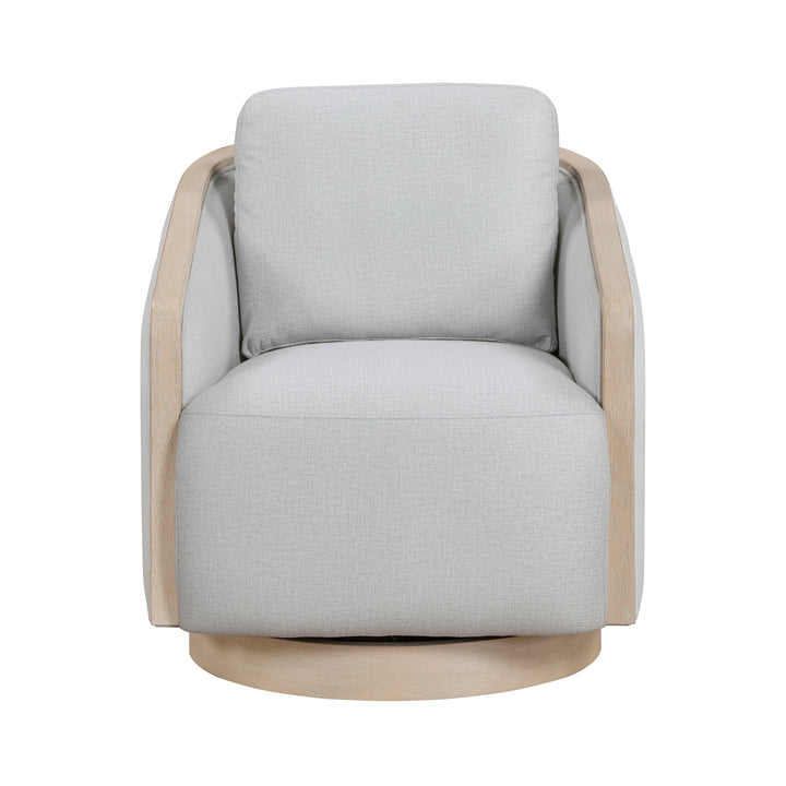 Hugo Gray Swivel Chair