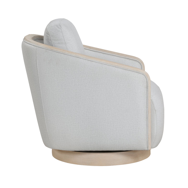 Hugo Gray Swivel Chair