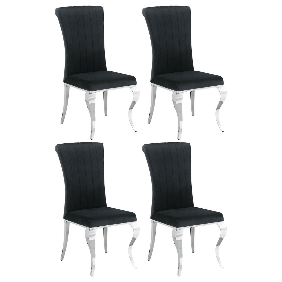 coaster-furniture-105072-betty-velvet-upholstered-dining-side-chair-black
