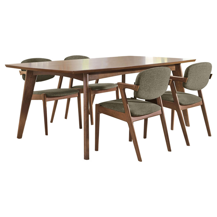 coaster-furniture-105351-s5-malone-5-piece-rectangular-dining-table-set-dark-walnut