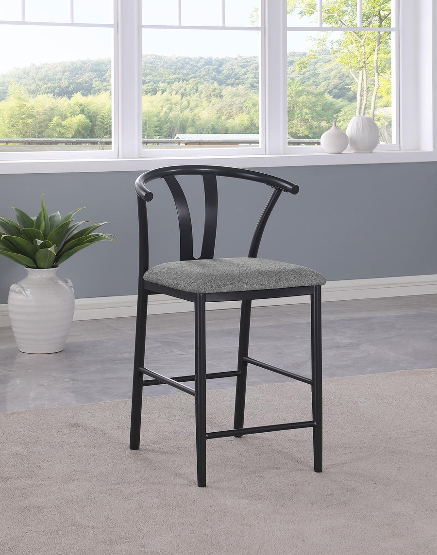 Coaster Furniture 105549 Dolman Counter Height Dining Side Chair Grey
