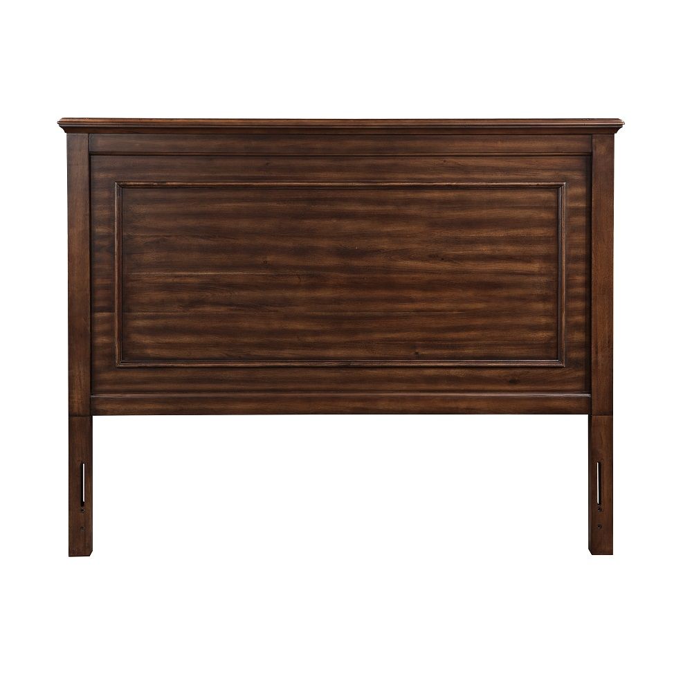 Franklin - 4 Piece Full Bed Set - Brushed Walnut