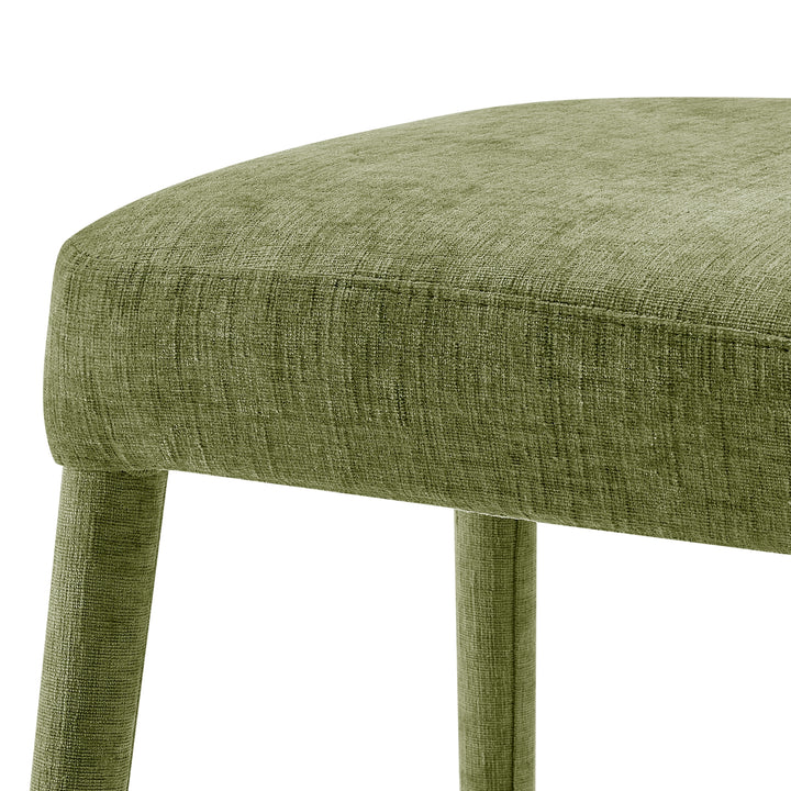 Rylee Chenille Backless Counter Stool - Millburry Green - view 9