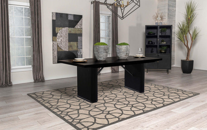 coaster-furniture-106251-catherine-rectangular-84-inch-wood-dining-table-black