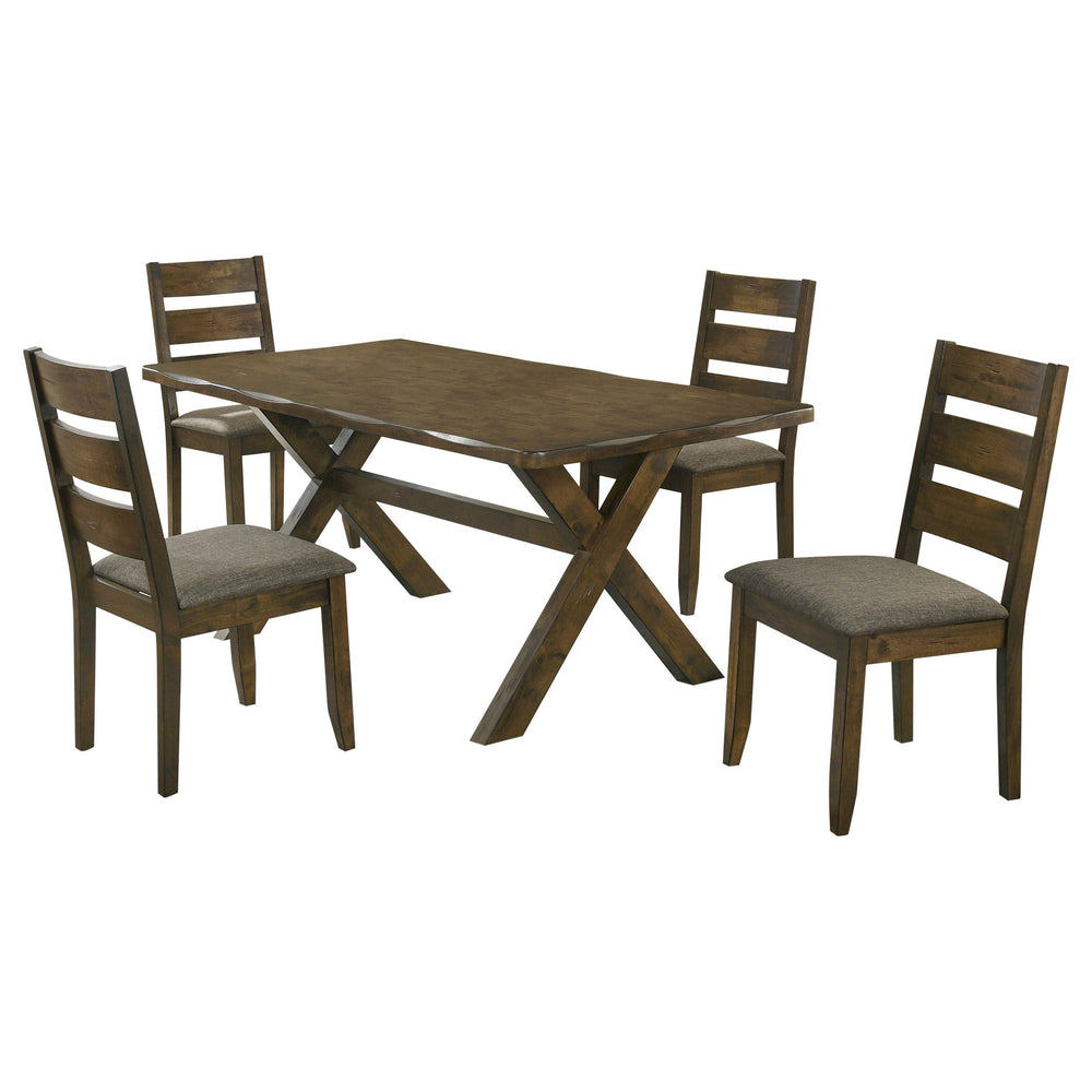 coaster-furniture-106381-s5-alston-5-piece-rectangular-dining-table-set-knotty-nutmeg