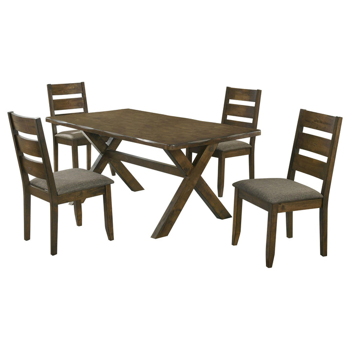 coaster-furniture-106381-s5-alston-5-piece-rectangular-dining-table-set-knotty-nutmeg
