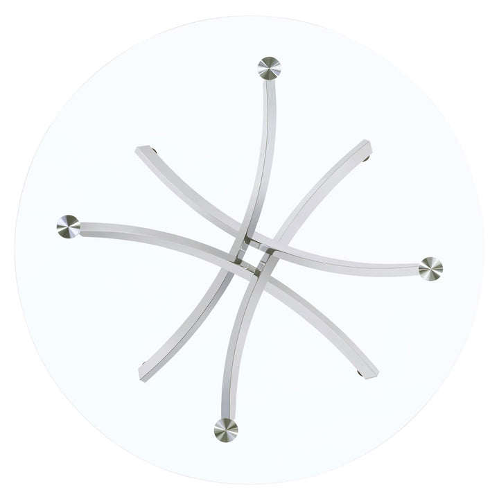 Coaster Furniture 224731KE-S5 Lucia 5-piece Eastern King Bedroom Set Beige and White