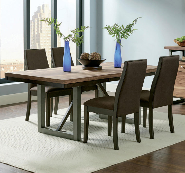 coaster-furniture-106581-s5-spring-creek-5-piece-rectangular-dining-table-set-chocolate