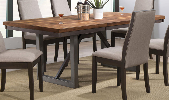 coaster-furniture-106581-spring-creek-77-inch-extension-dining-table-natural-walnut